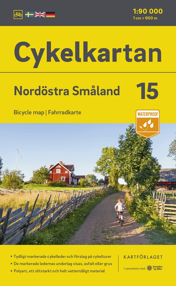 Cykelkartan 15 Nordöstra Småland