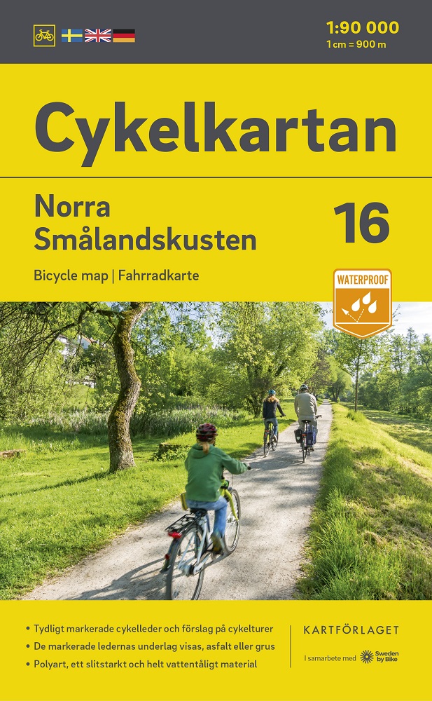Cykelkartan 16 Norra Smålandskusten
