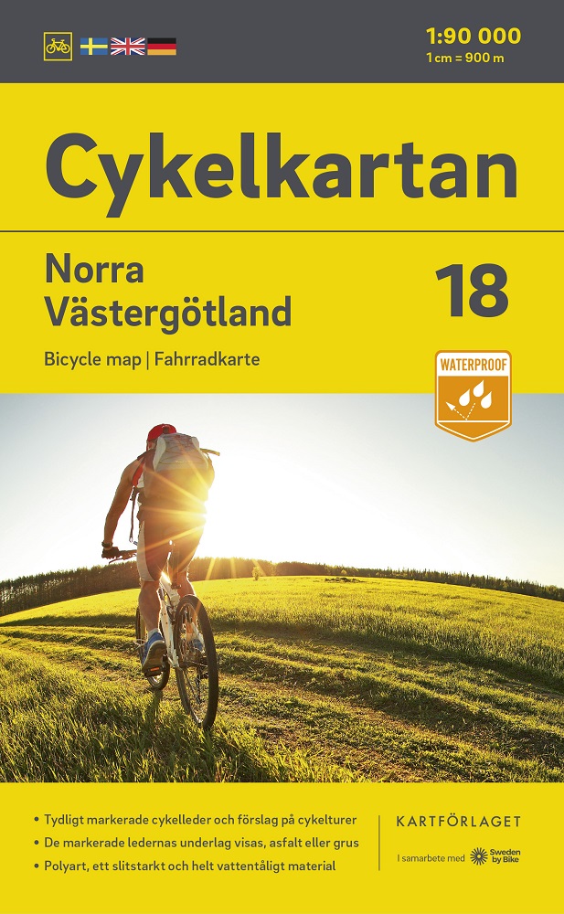 Cykelkartan 18 Norra Västergötland