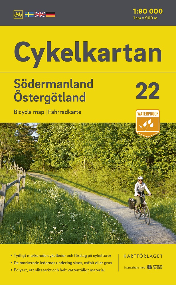 Cykelkartan 22 Södermaland/Östergötland