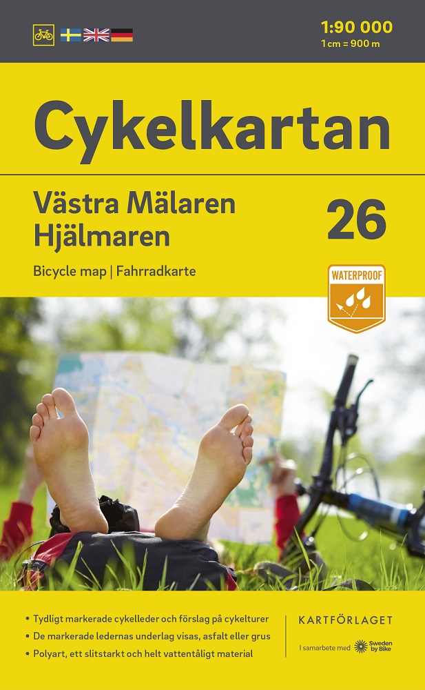 Cykelkartan 26 Västra Mälaren/Hjälmaren