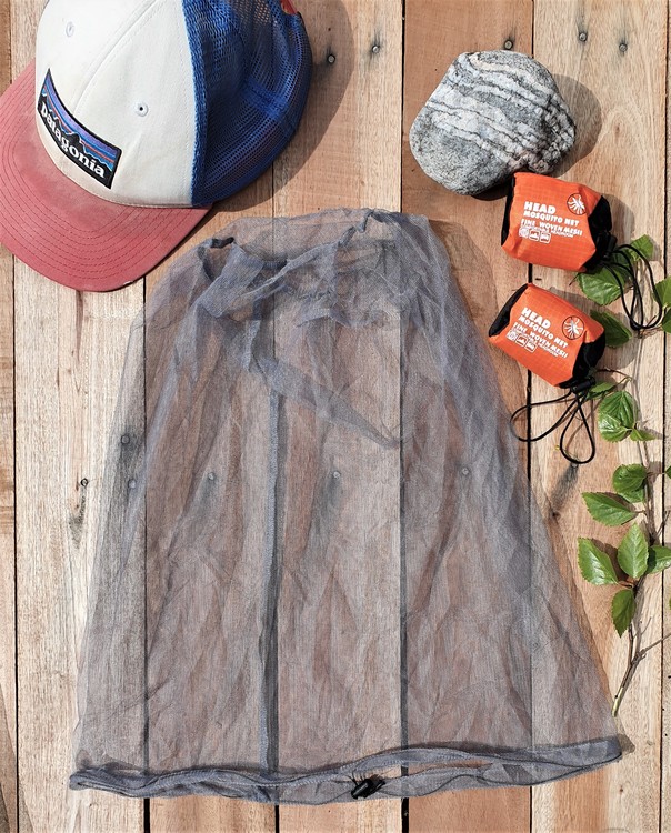 Myggnät för huvudet