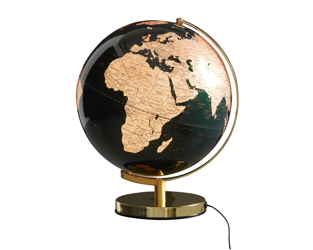 Jordglob Lampa Grön 30 cm