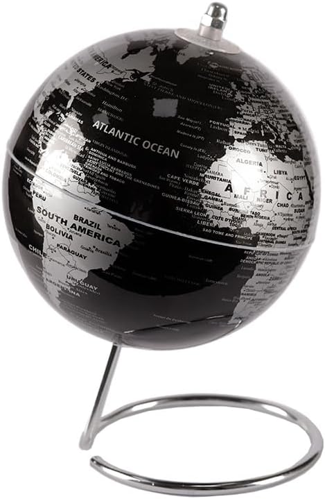 Globe Black Silver 14 cm