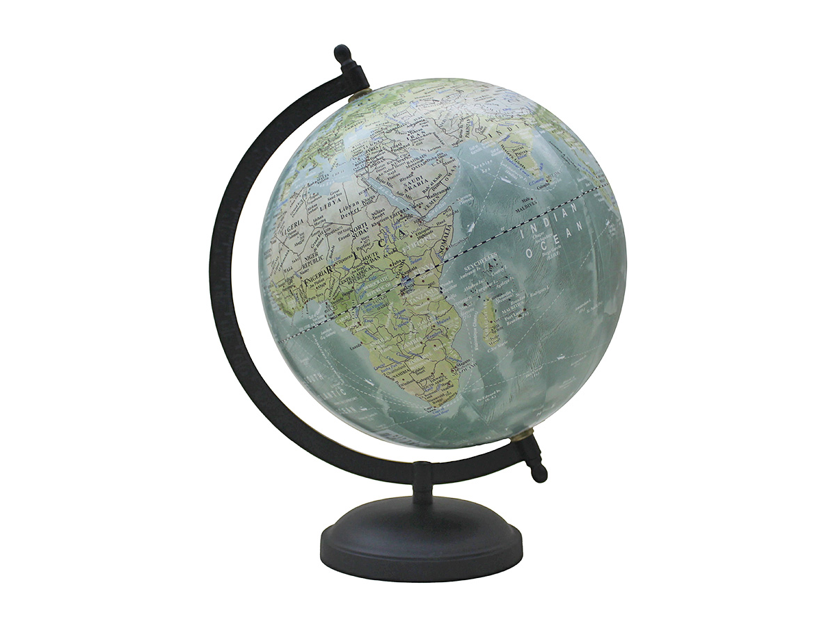 Globe Physical Map 20cm