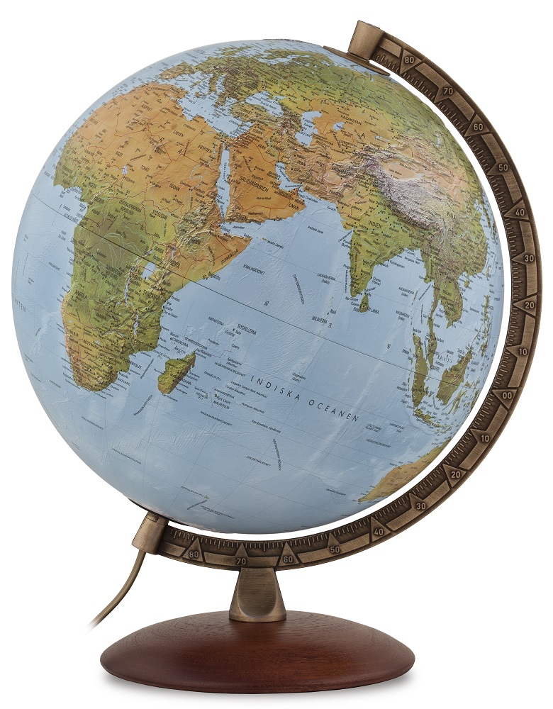 Jordglob Primus Relief 30cm