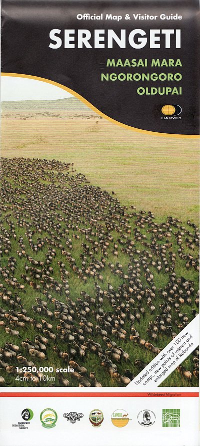 Serengeti official map and guide