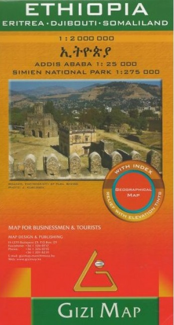 Etiopien Eritrea Djibouti Somalia GiziMap