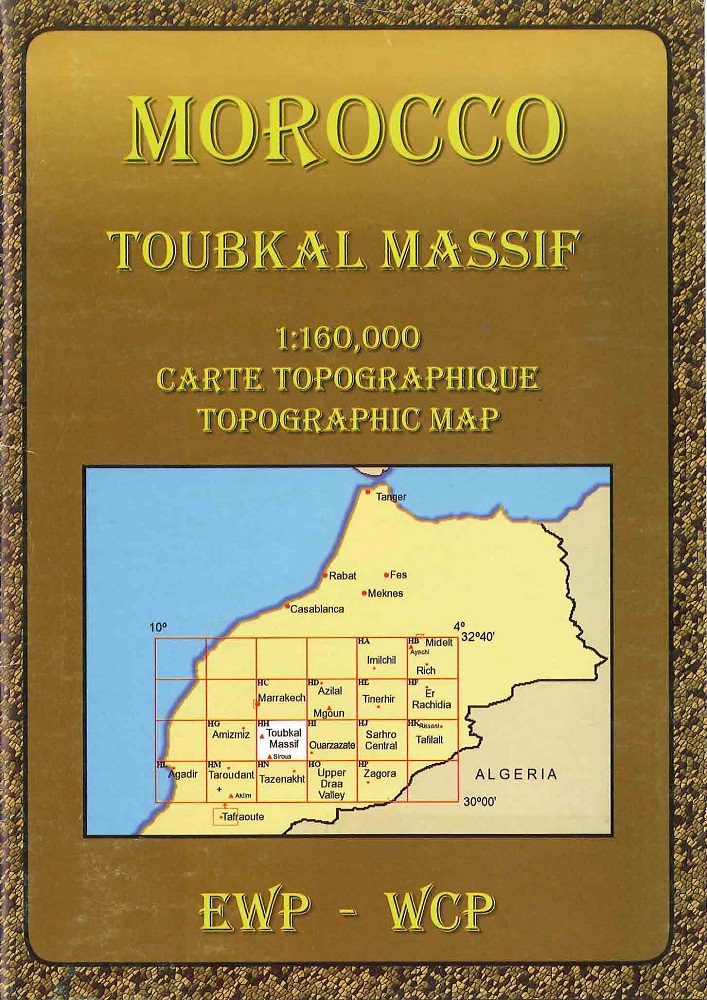 Toubkal Massif EWP 1:160 000 (Morocco)