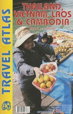 Thailand, Vietnam, Laos och Kambodia ITM Travel Atlas