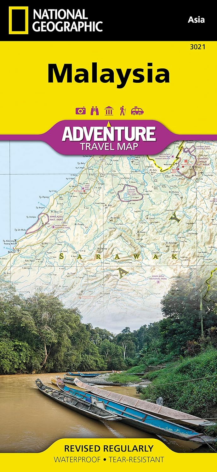 Malaysia adventure map NGS