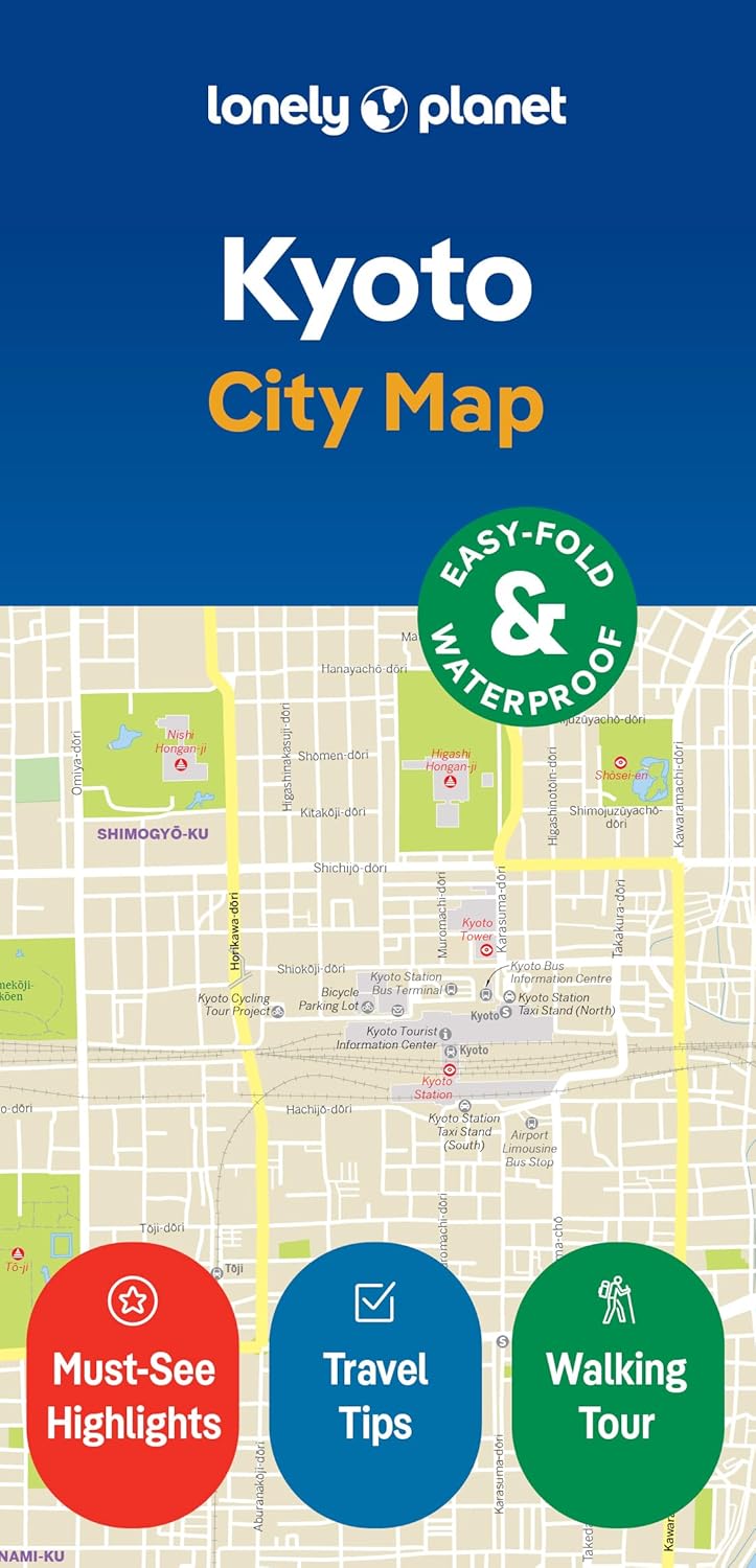 Kyoto City Map Lonely Planet