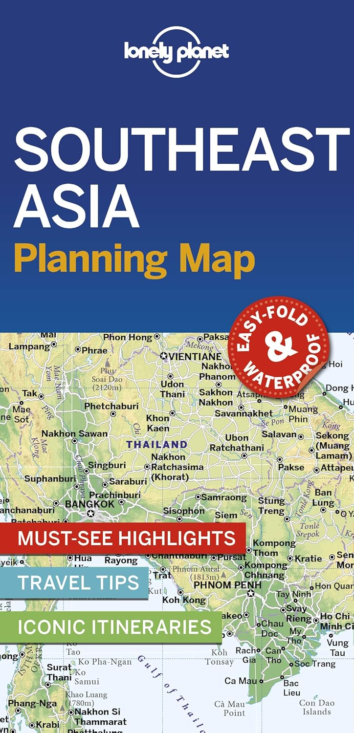 Sydostasien Planning Map Lonely Planet