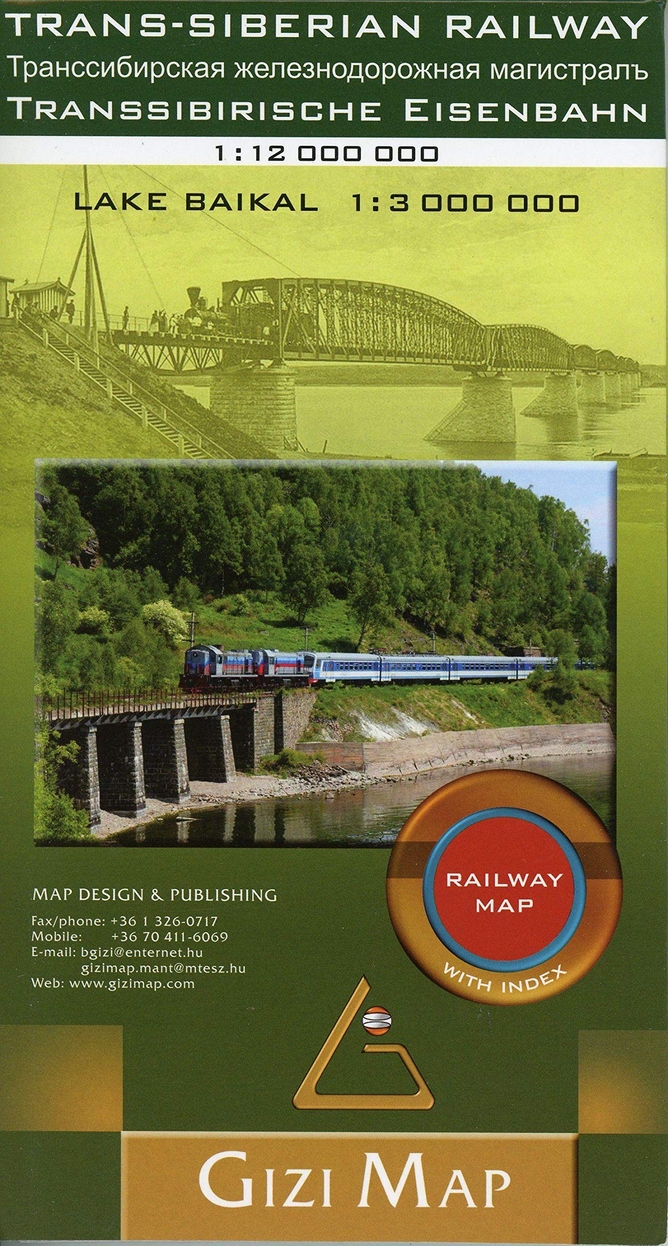 Trans-sibiriska järnvägen GiziMap