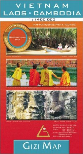 Vietnam Laos Kambodja GiziMap