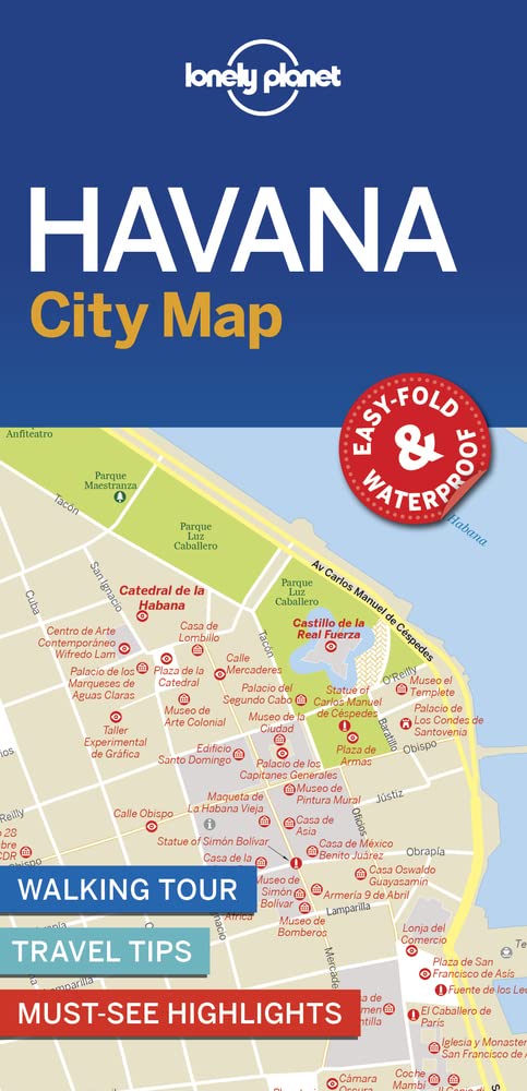 Havana City Map Lonely Planet