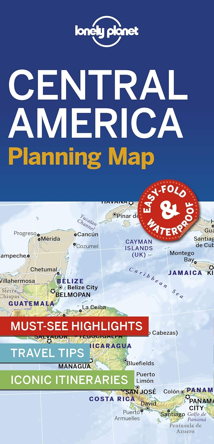 Centralamerika Planning Map Lonely Planet