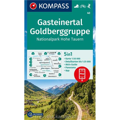 40 Kompass Wanderkarte