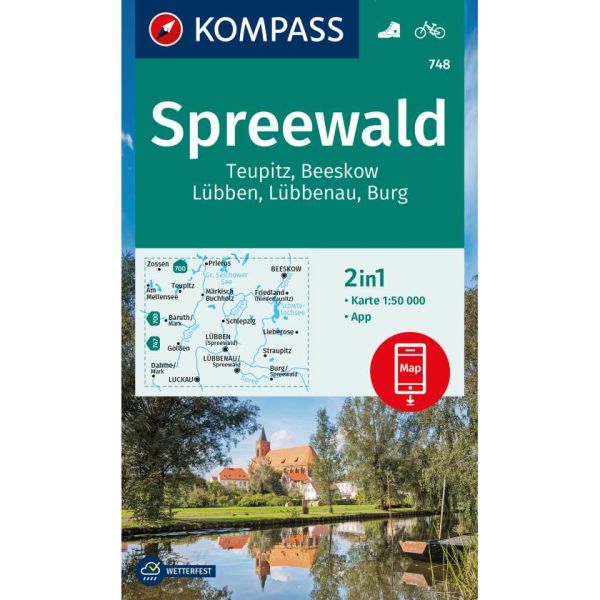 748 Kompass Wanderkarte