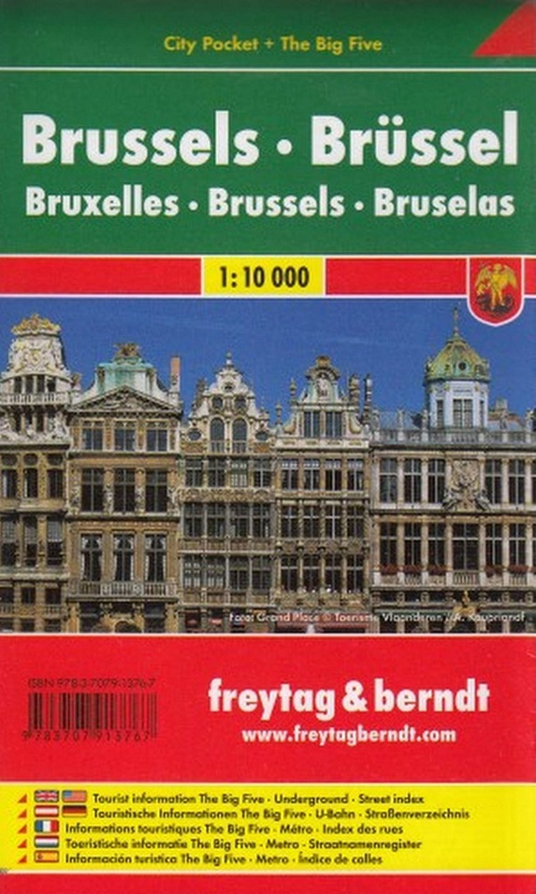 Bryssel pocket map FB