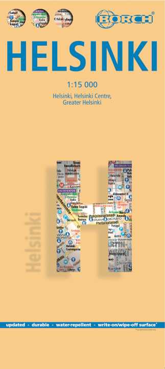 Helsingfors stadskarta Borch