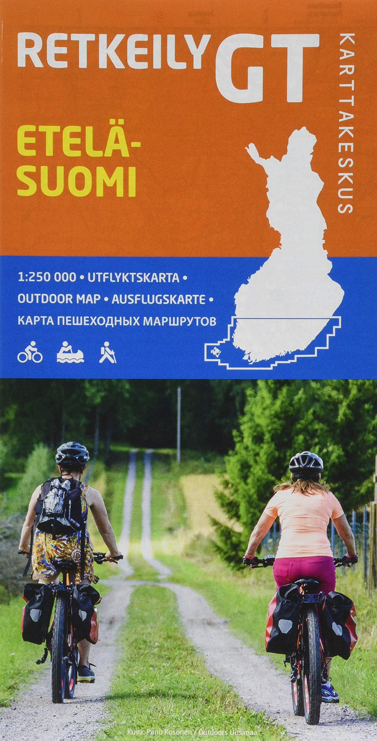 Cykelkarta Södra Finland