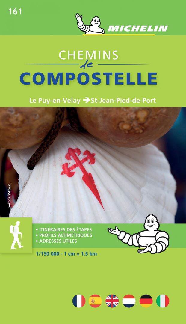 Chemins de Compostelle Michelin 161