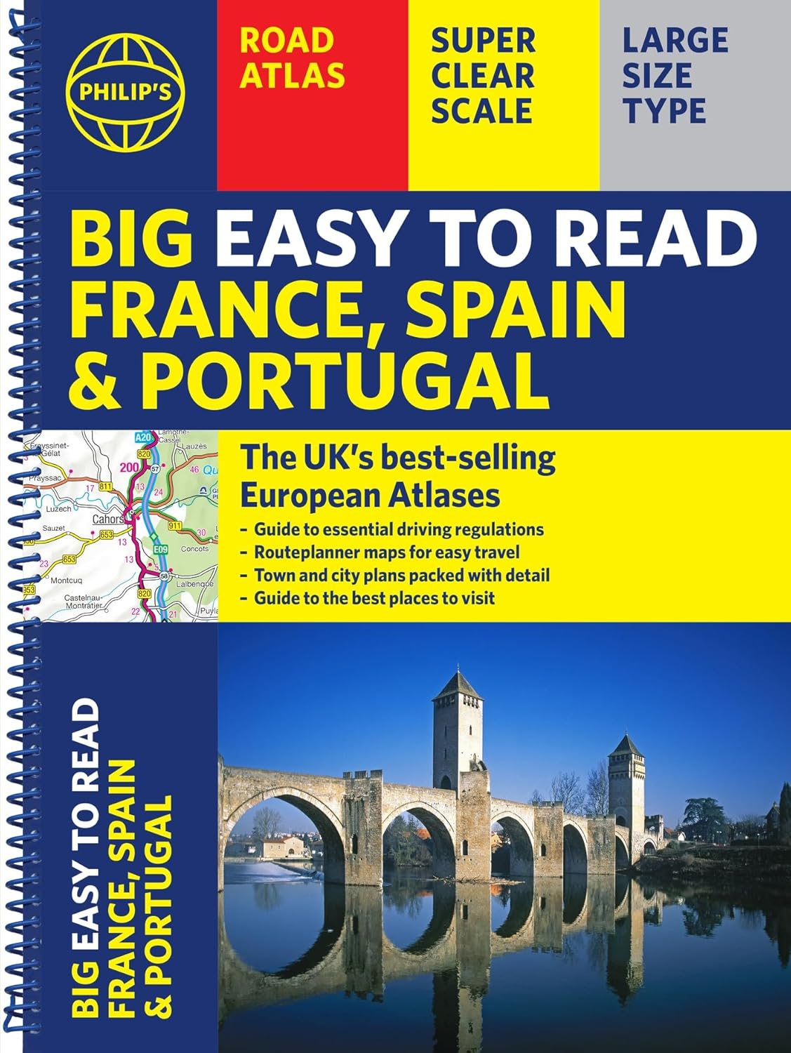 Big Road Atlas France Spain