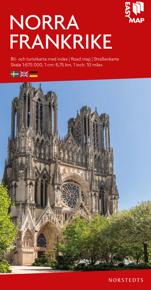 Norra Frankrike EasyMap