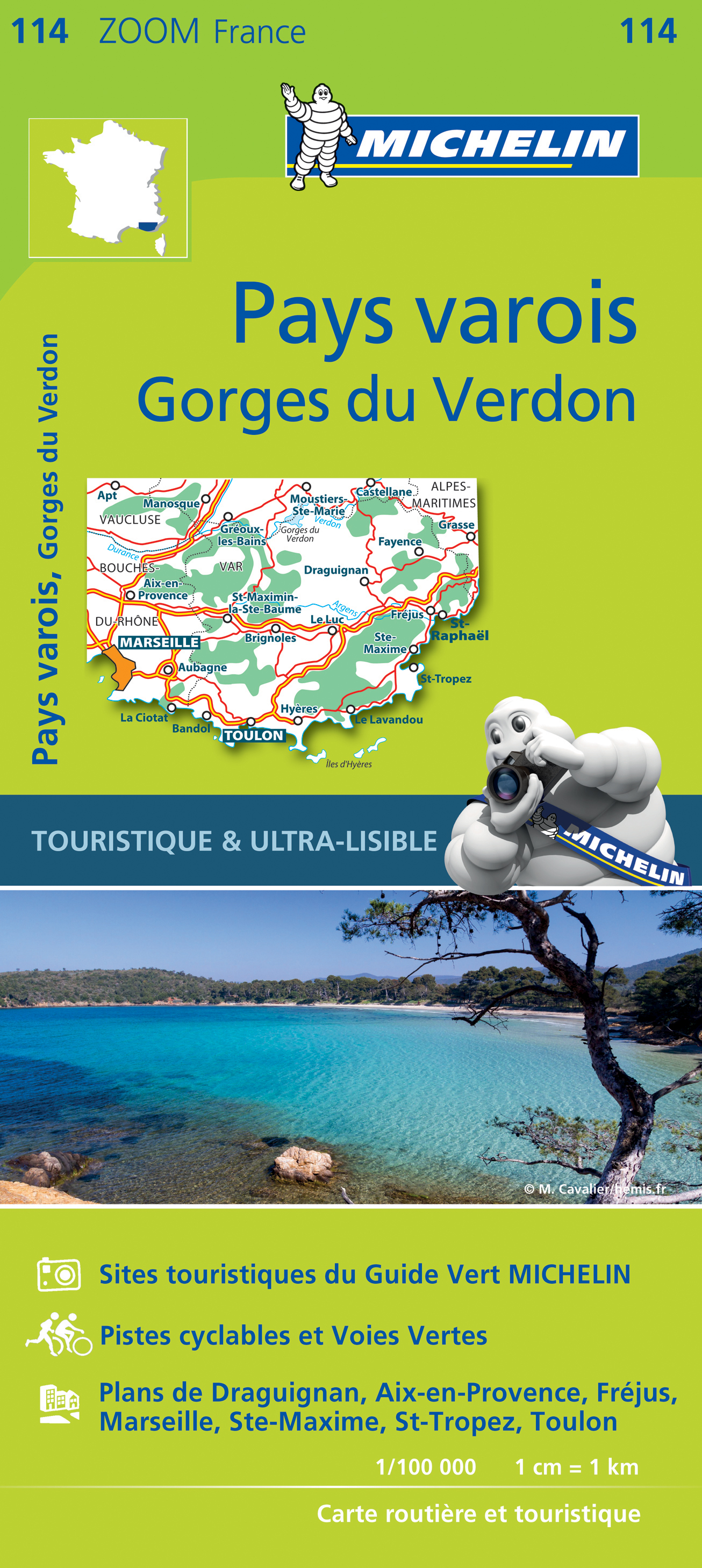114 Pays varois, Verdon Gorges Michelin