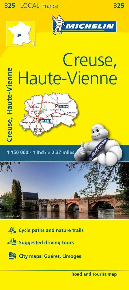 325 Creuse, Haute-Vienne Michelin