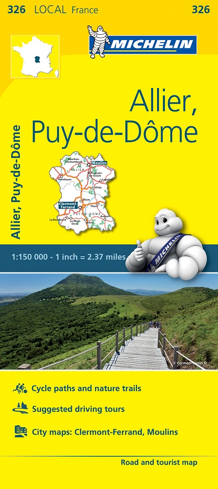 326 Allier, Puy-de-Dôme Michelin