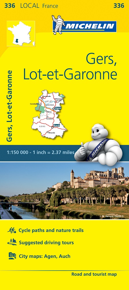 336 Gers, Lot-et-Garonne Michelin