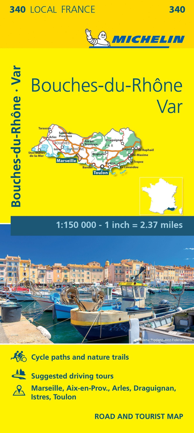 340 Bouches-du-Rhône, Var Michelin