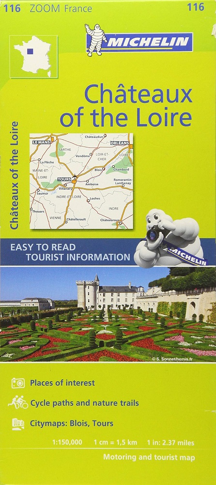 116 Chateaux of the Loire Michelin