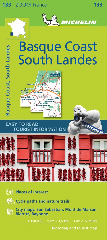 133 Basque Coast South Landes Michelin