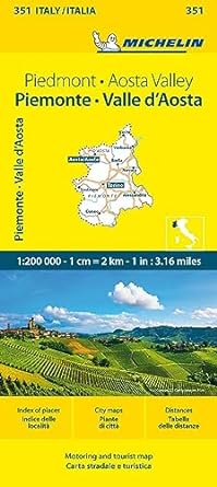 351 Piemonte-Vallee Aoste Michelin