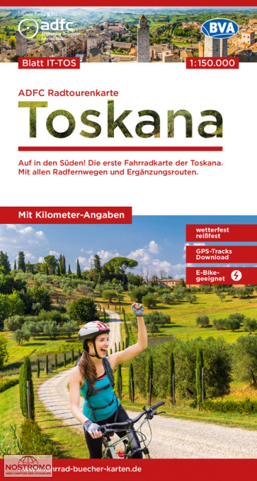 Toskana cykelkarta