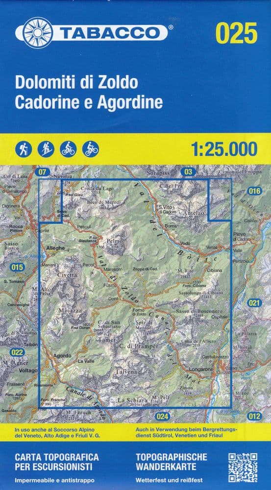 025 Dolomiti di Zoldo, Cadorine e Agordine