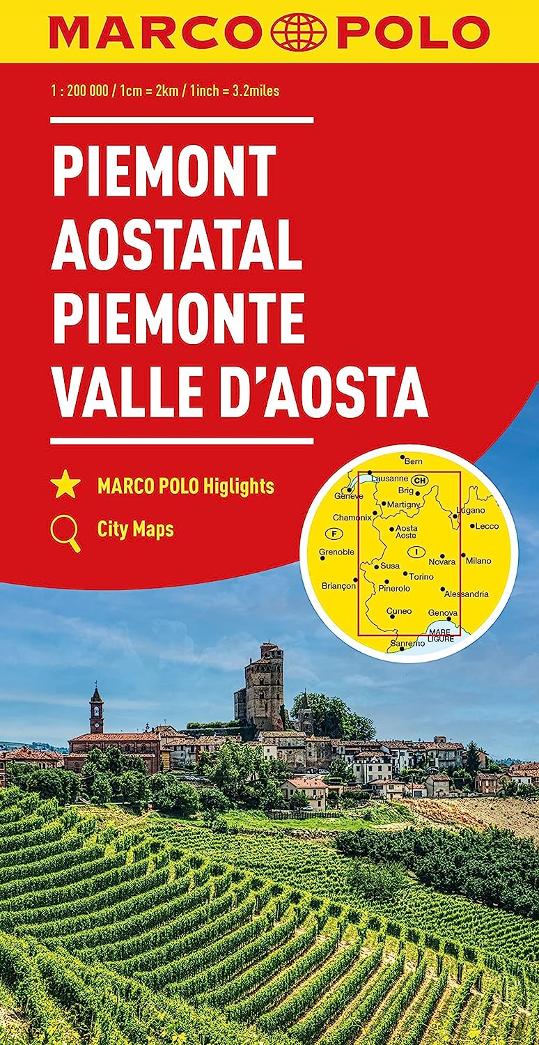 Piemonte Valle d"' Aosta Marco Polo, Italien del 1