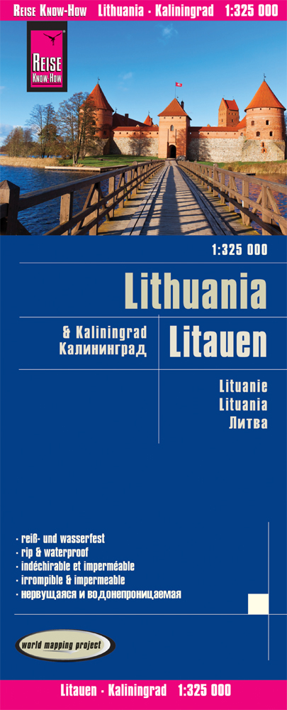 Litauen och Kaliningrad Reise Know How