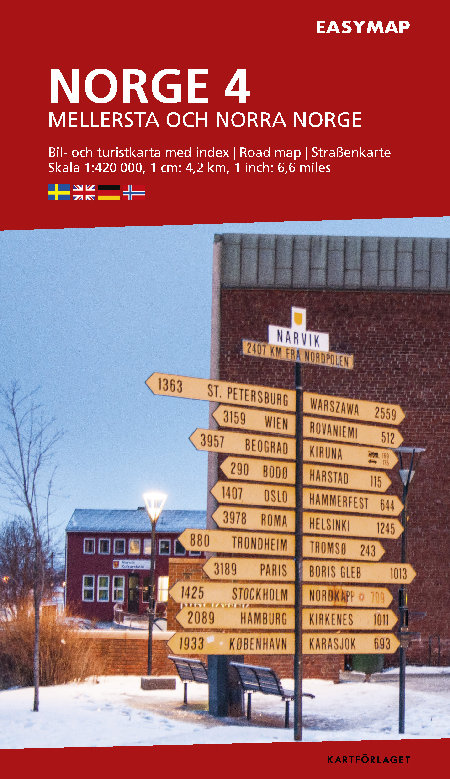 Norge 4. Mellersta och norra Norge EasyMap