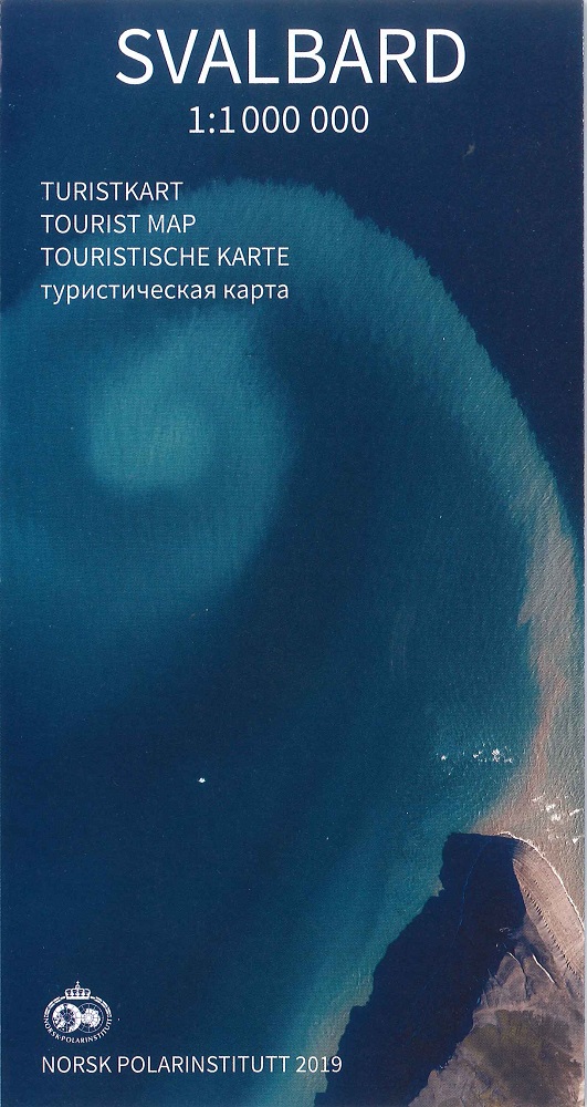 Turistkarta Svalbard (Spetsbergen)