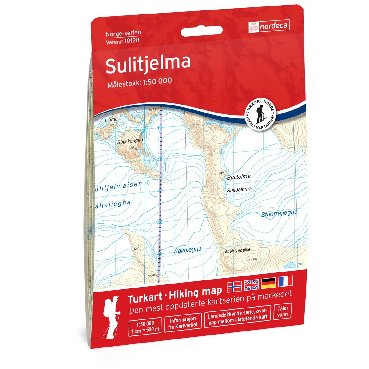 Sulitjelma 10128 Norgeserien 1:50 000