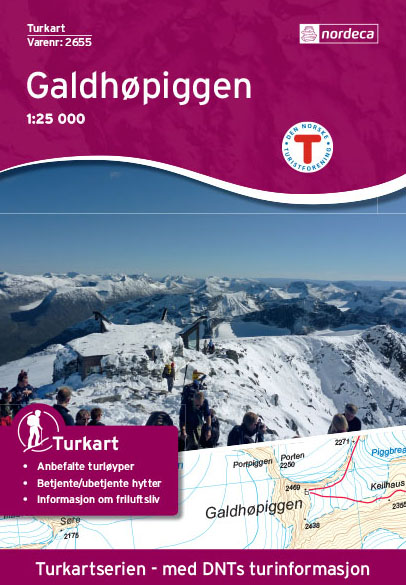 Galdhöpiggen Turkart