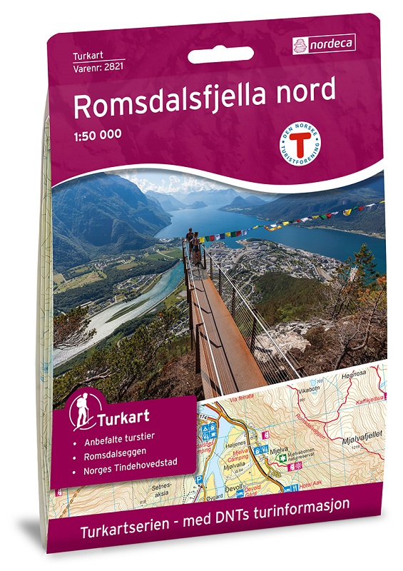 Romsdalsfjella Nord Turkart