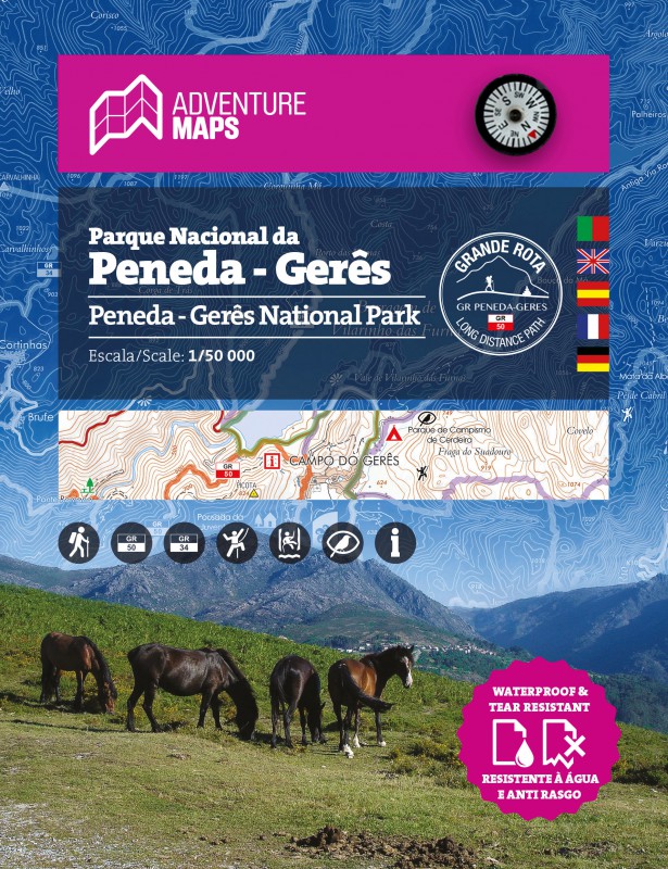 Peneda - Geres National Park Adventure Maps