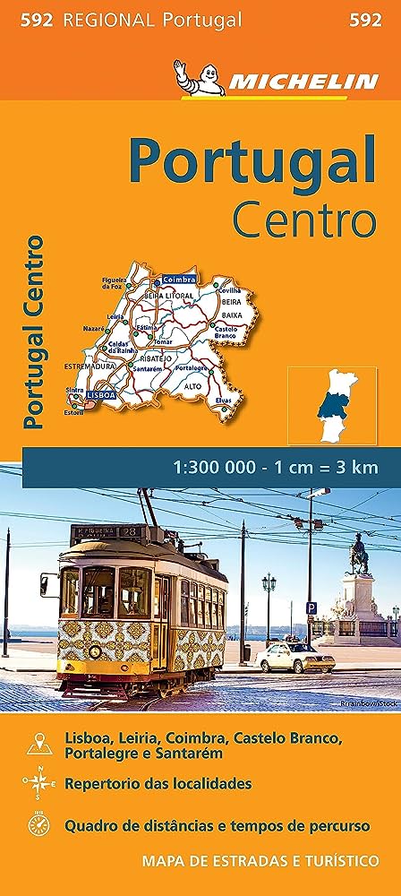 592 Mellersta Portugal Michelin