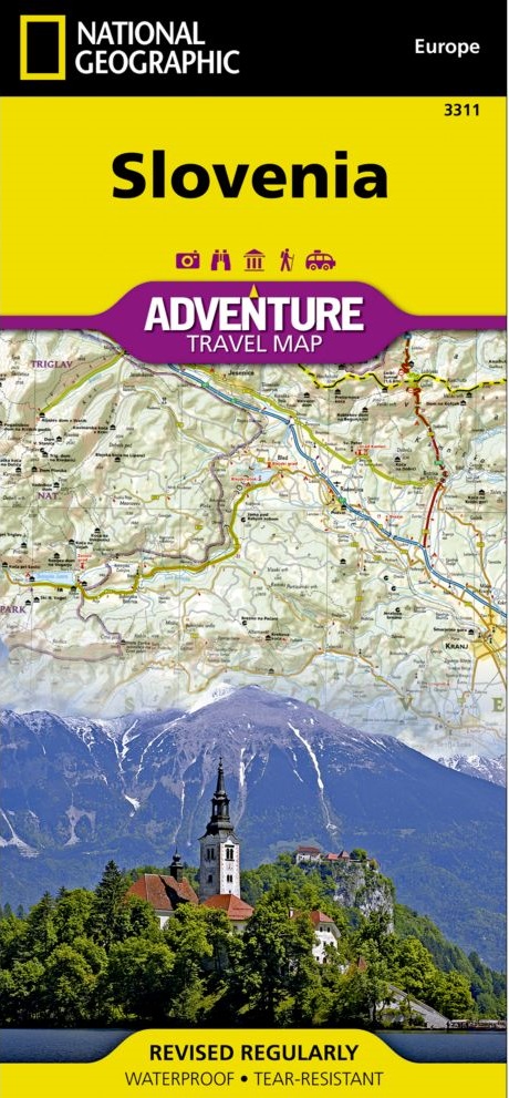 Slovenien Adventure Map National Geographic