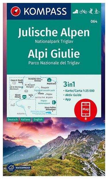 064 Kompass Wanderkarte